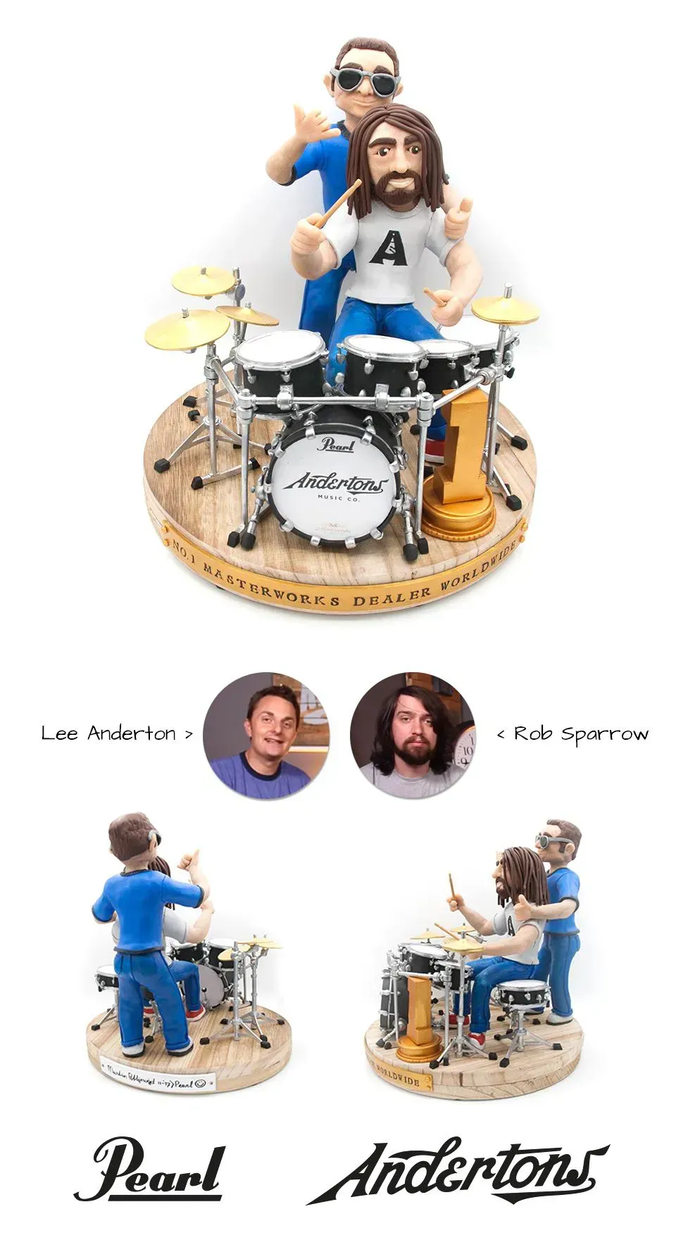 Award best Pearl Drums Masterworks dealer worldwide